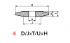 Type 4 Grinding Wheels